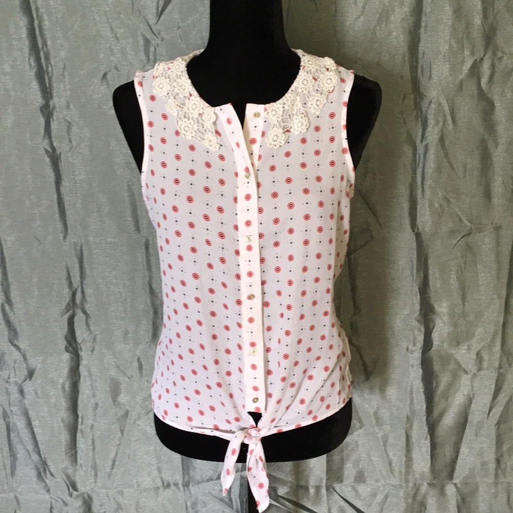 Captain America Sleeveless Blouse